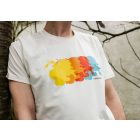 Chouffe T-shirt voor mannen 'Marcel's Spectrum' - Wit