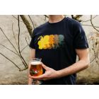 Chouffe T-shirt voor mannen 'Marcel's Spectrum' - Blauw