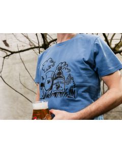 Chouffe T-shirt voor mannen 'World of Gnomes'