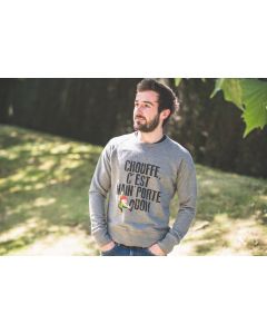 CHOUFFE Sweater voor mannen - Grijs