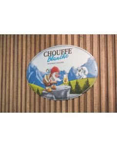 'CHOUFFE Blanche' Pancarte
