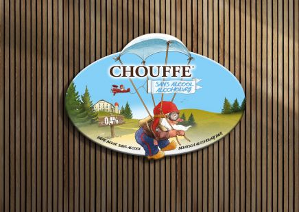 'CHOUFFE ALCOHOLVRIJ' Pancarte