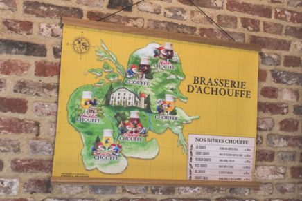 CHOUFFE Landkaart - Frans